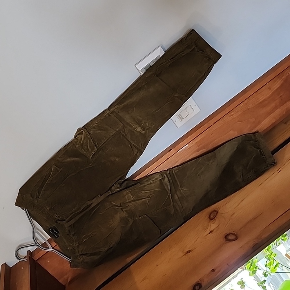 Sanctuary corduroy cargo jogger pants